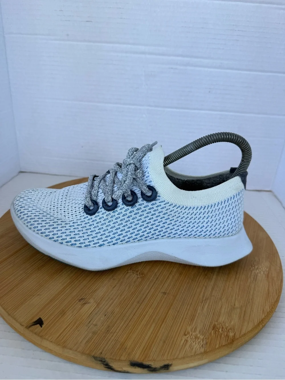 Allbirds Tree Dasher 2 Womens Size 7.5 Blizzard Athletic Running Shoes Sneakers
